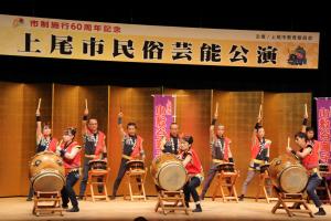 小敷谷の祭りばやし３