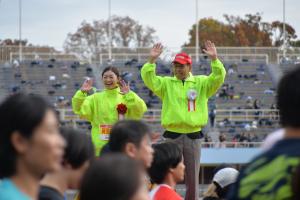 坂本副市長と岡田選手