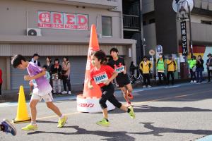 3キロ折り返し地点