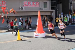 3キロ折り返し地点