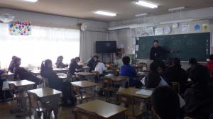 受験2日目に学校に残った生徒の様子