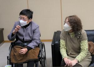 本人のお話