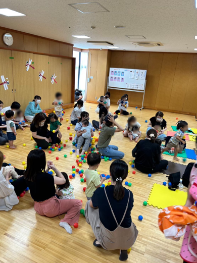 子育てサロンの様子１