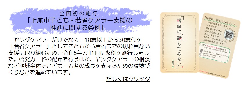 子ども・若者ケアラー支援の推進に関する条例