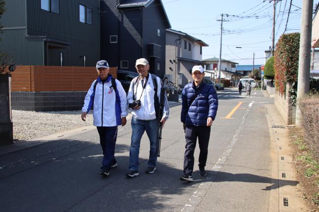 北上尾駅 駅からハイキング