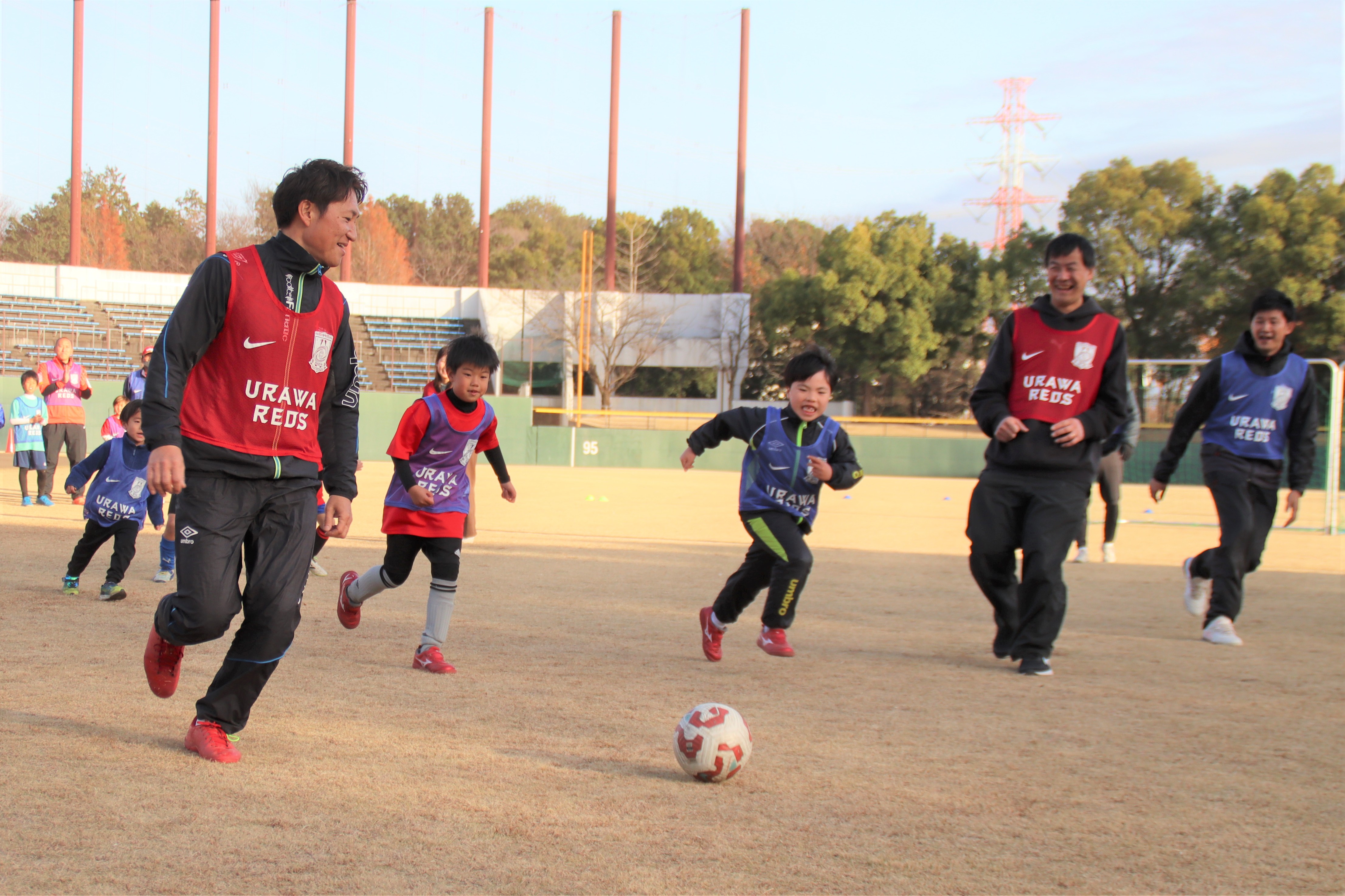 上平公園ハートフルサッカー親子教室
