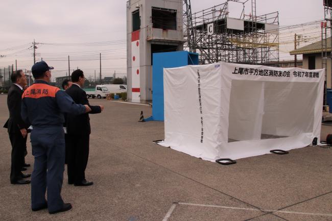 上尾市消防協力者表彰式