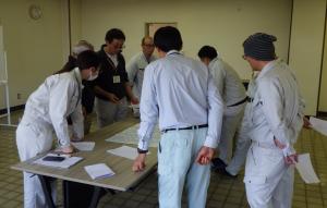 管洗浄座学状況