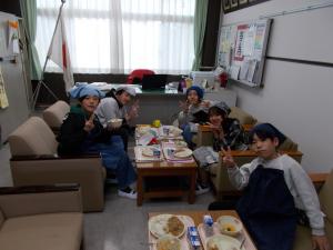校長室会食