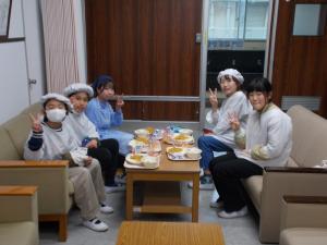 校長室会食