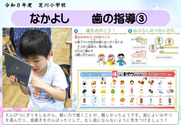 なかよし　歯の指導