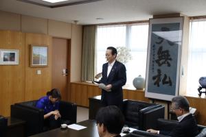 畠山稔上尾市長