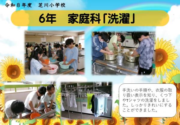 6年　家庭科