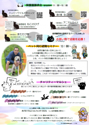 わんにゃんフェスタ2026チラシ（裏）
