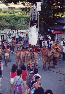 平方のどろいんきょ-山車