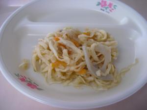 画像(根菜のさっぱり炒め)