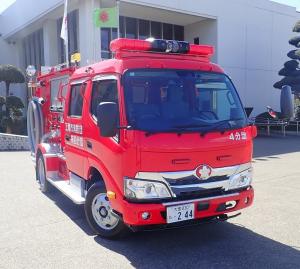 上尾市消防団第四分団車